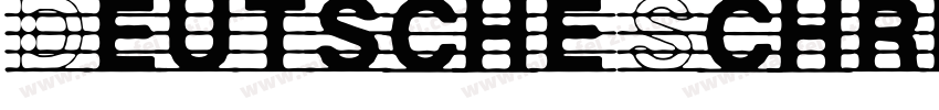 Deutsche Schrift Re字体转换